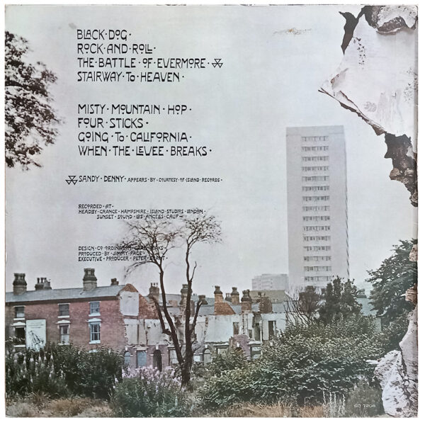 LP <br>Led Zeppelin IV <br>Israel (SD 7208) - Image 2