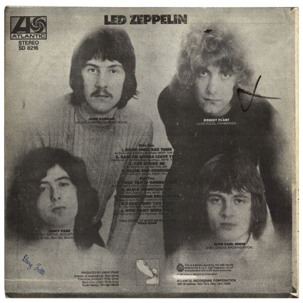 LP <br>Led Zeppelin <br>Philippines (SD 8216) #2 - Image 2