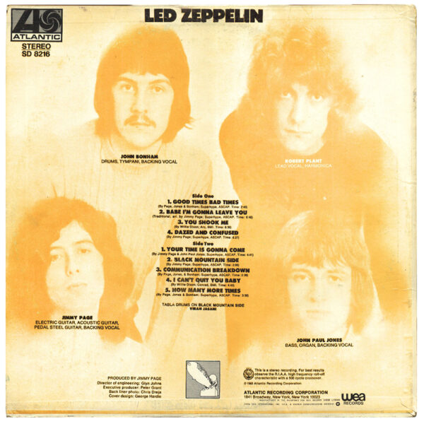 LP <br>Led Zeppelin <br>Philippines (SD 8216) #4 - Image 2