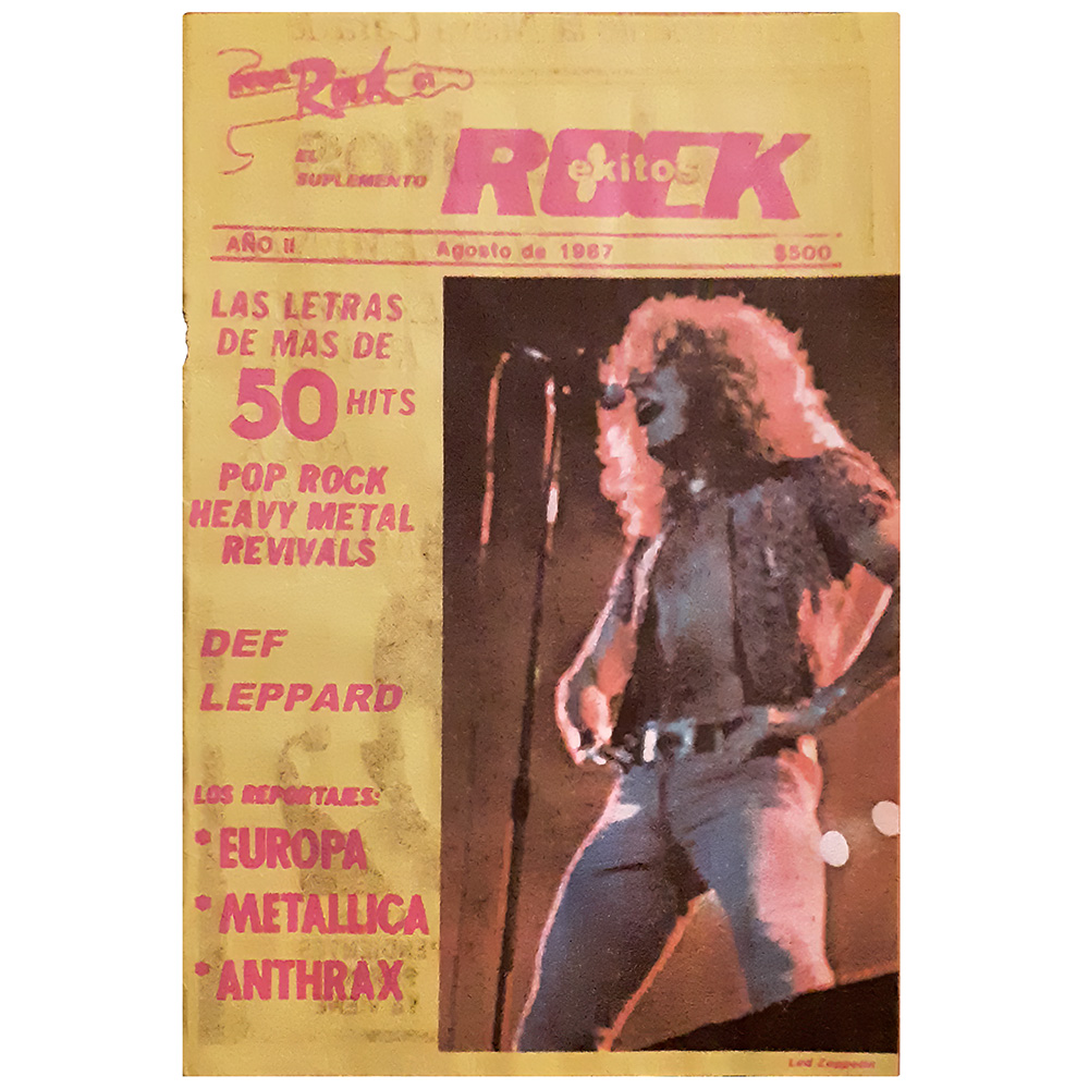 Magazine <br>Toca Rock, Rock Exitos (1987)
