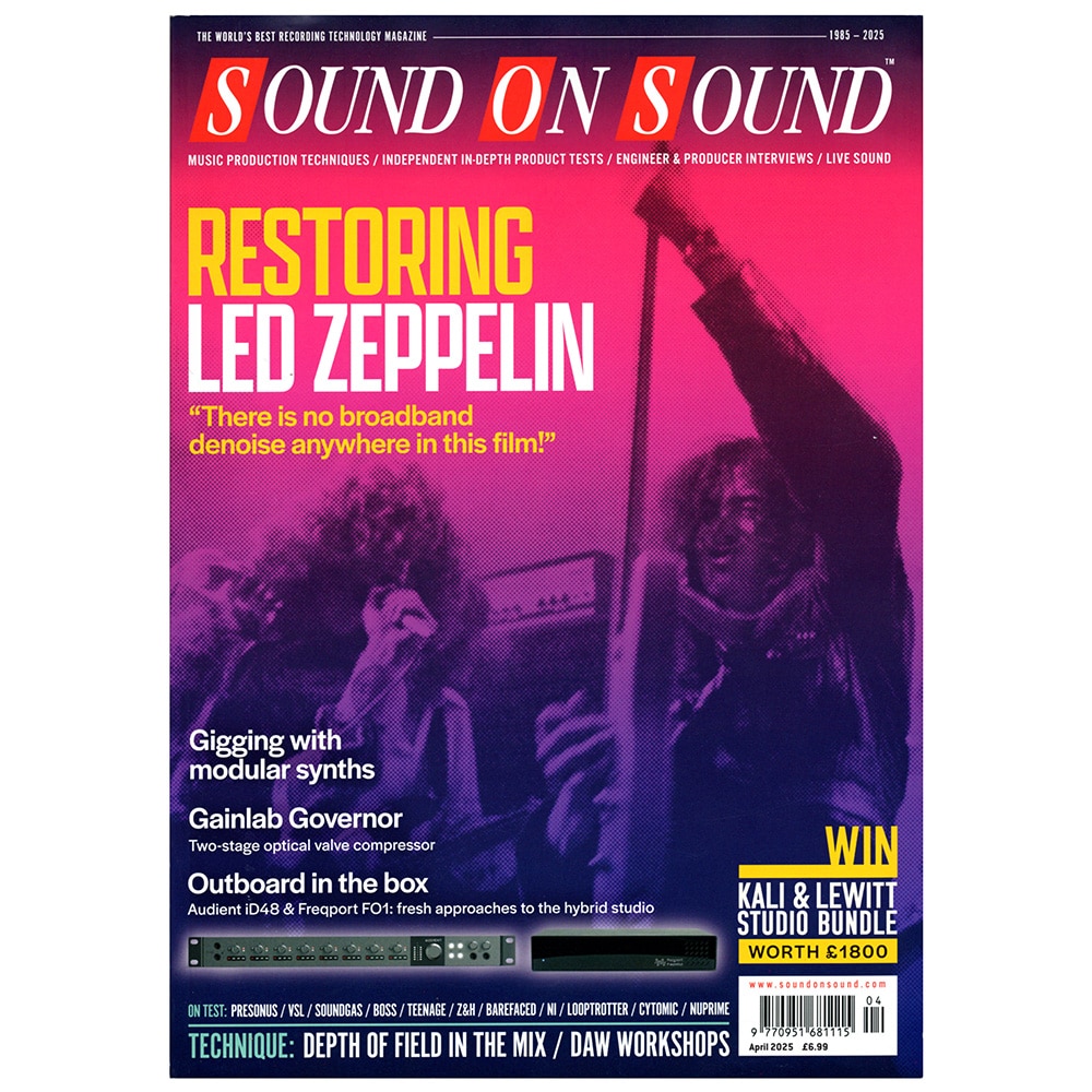 Magazine <br>Sound on Sound (2025)