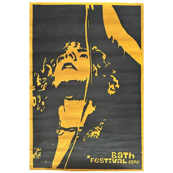 Concert Advertisement <br>1970.06.28 <br>Bath Festival, UK (Poster)