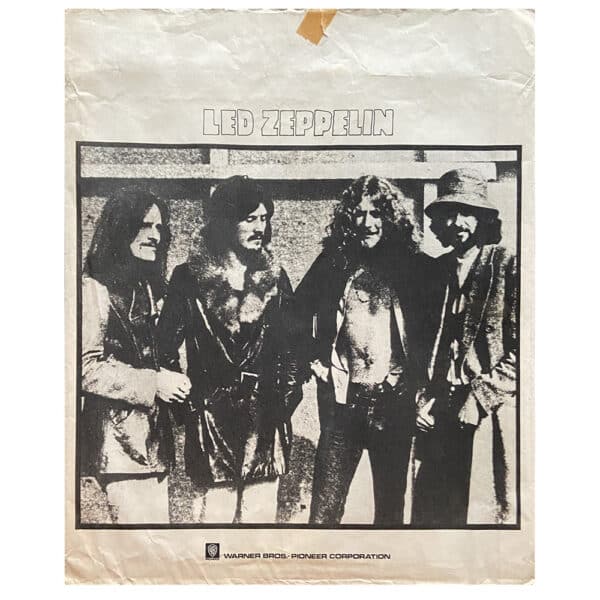 Led Zeppelin IV (1971) <br>Record Bag (Japan)
