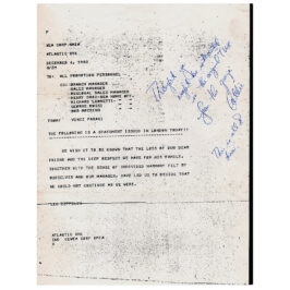 Press Release (1980) <br>Disbands, Telex (USA)