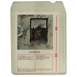 8-Track <br>Led Zeppelin IV <br>USA (7208-8)