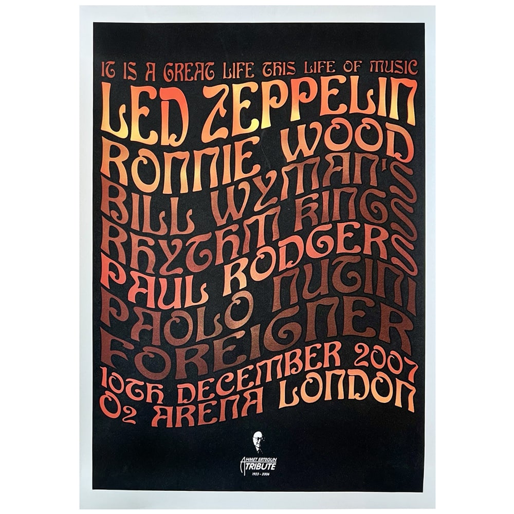 Concert Advertisement <br>2007.12.10 <br>London, UK (Poster)