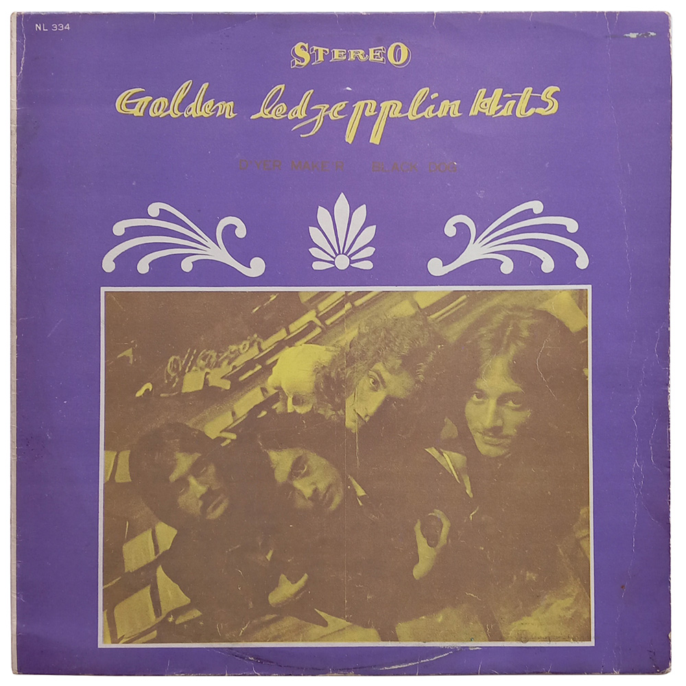 LP <br>Golden Led Zeppelin Hits <br>South Korea (NL 334)