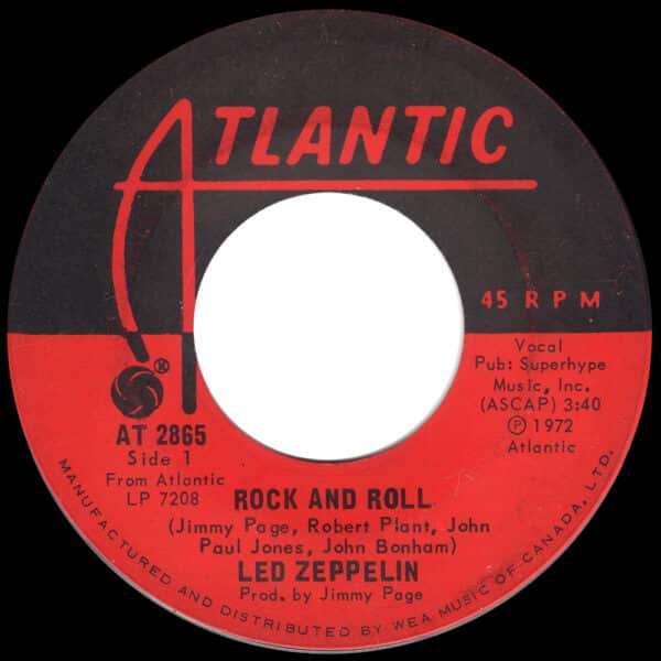 Single <br>Canada (AT 2865) <br>Rock and Roll / Four Sticks (#3) - Image 2