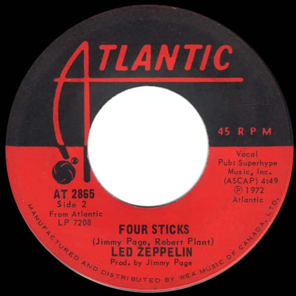 Single <br>Canada (AT 2865) <br>Rock and Roll / Four Sticks (#3) - Image 3