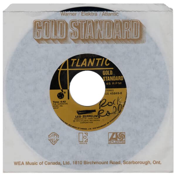 Single <br>Canada (GS 45849) <br>Rock and Roll / Four Sticks (#3)