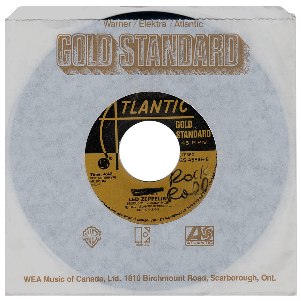 Single <br>Canada (GS 45849) <br>Rock and Roll / Four Sticks (#3)