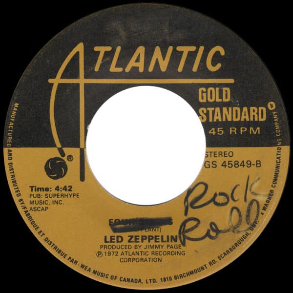 Single <br>Canada (GS 45849) <br>Rock and Roll / Four Sticks (#3) - Image 2