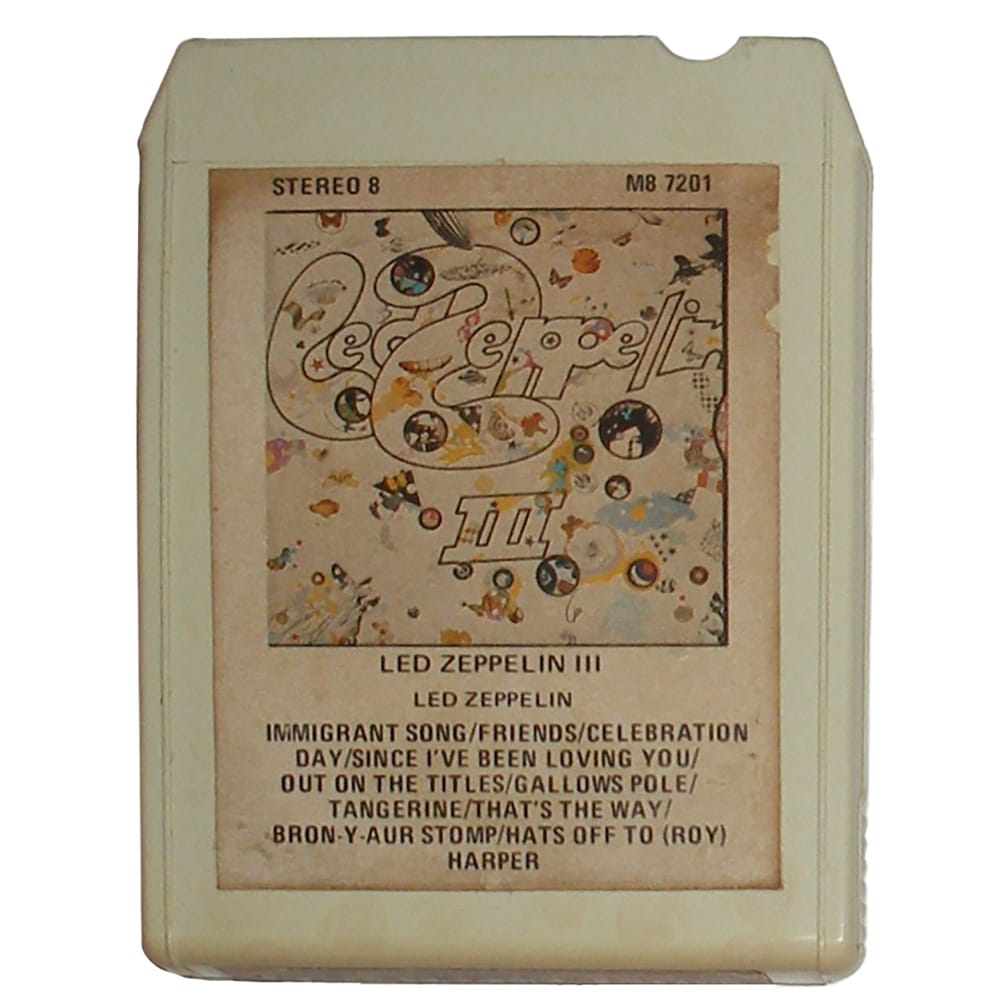 8-Track <br>Led Zeppelin III <br>Australia (M8 7201)