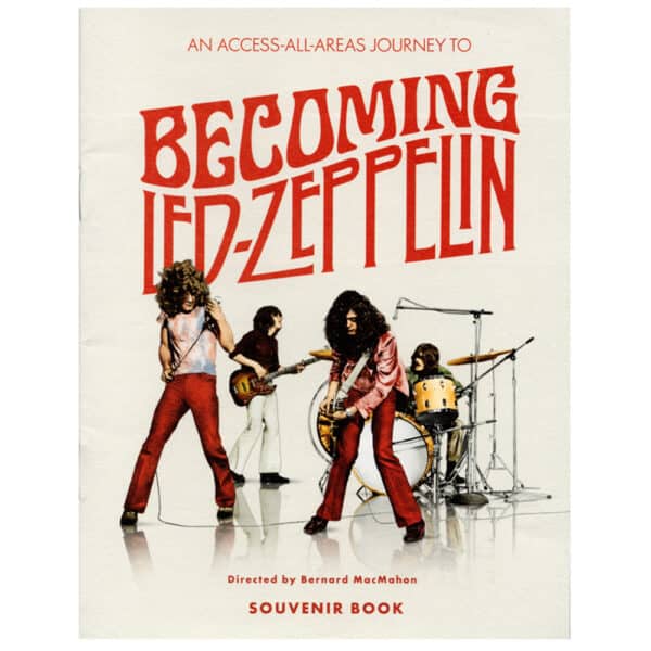Becoming Led Zeppelin <br>Australia <br>Souvenir Program