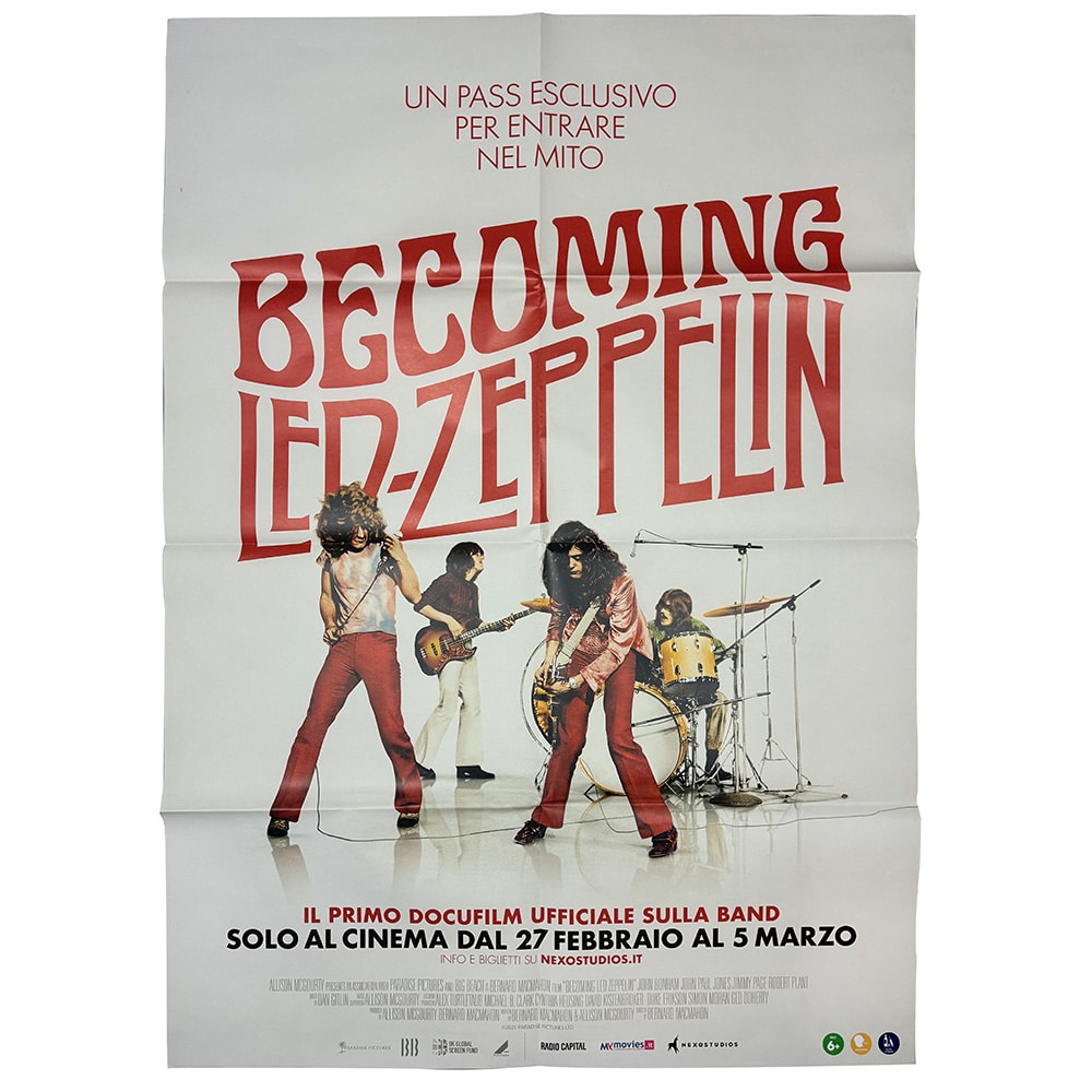 Becoming Led Zeppelin <br>Italy <br>Poster #3