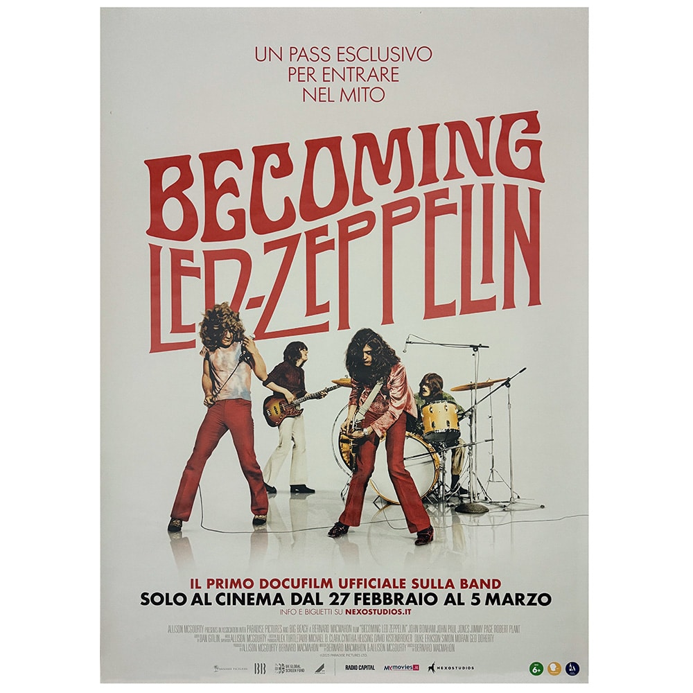 Becoming Led Zeppelin <br>Italy <br>Poster #2
