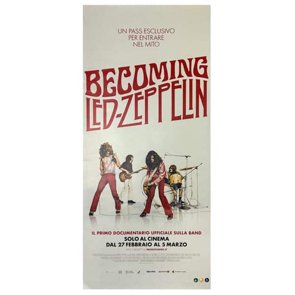 Becoming Led Zeppelin <br>Italy <br>Poster #1