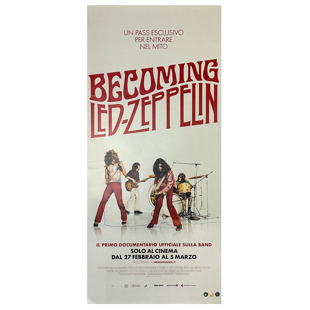 Becoming Led Zeppelin <br>Italy <br>Poster #1