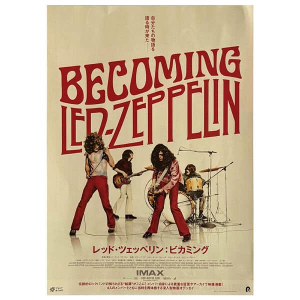 Becoming Led Zeppelin <br>Japan <br>Flyer, IMAX