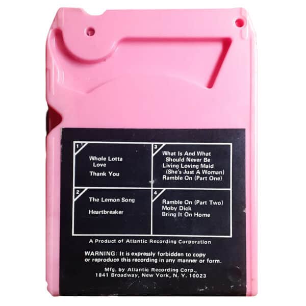 8-Track <br>Led Zeppelin II <br>USA (TP 8236) - Image 4