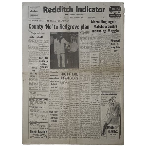 Magazine <br>Redditch Indicator (1971)
