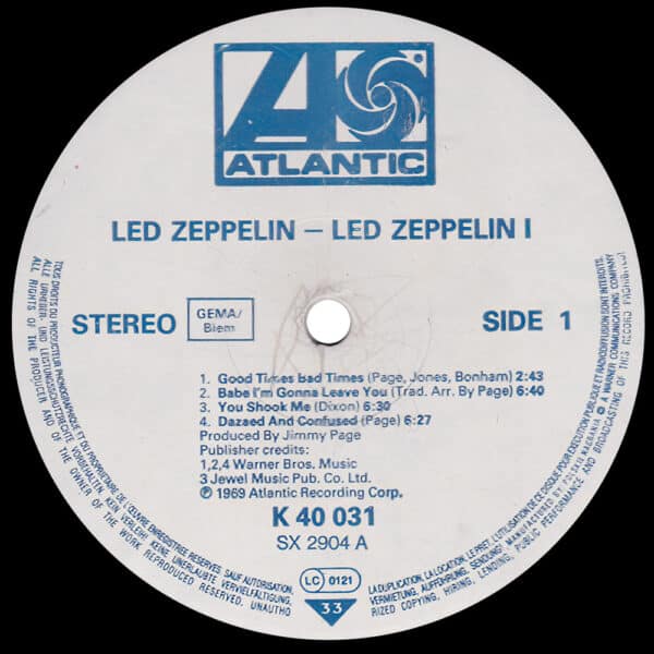 LP <br>Led Zeppelin <br>Poland (K 40 031) #3 - Image 3