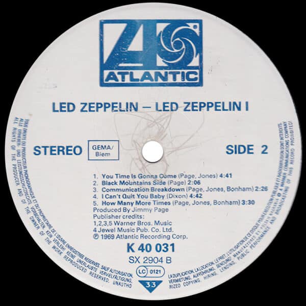 LP <br>Led Zeppelin <br>Poland (K 40 031) #3 - Image 4