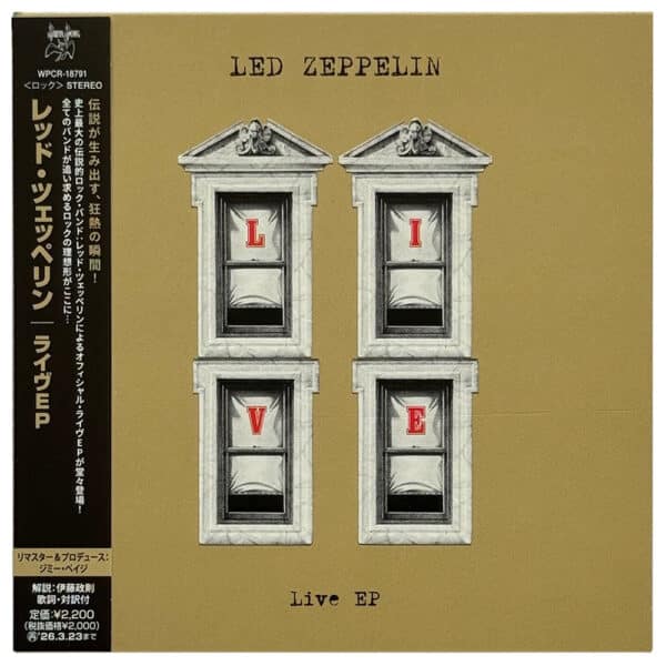 Live EP <br>CD, Japan (2025)