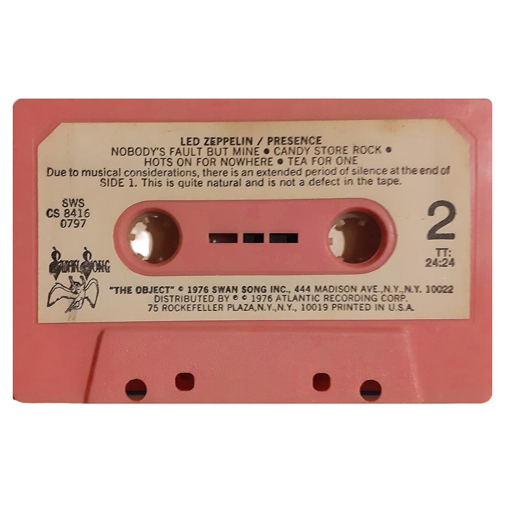 Cassette <br>Presence <br>USA (SWS CS 8416 797) #1 - Image 5