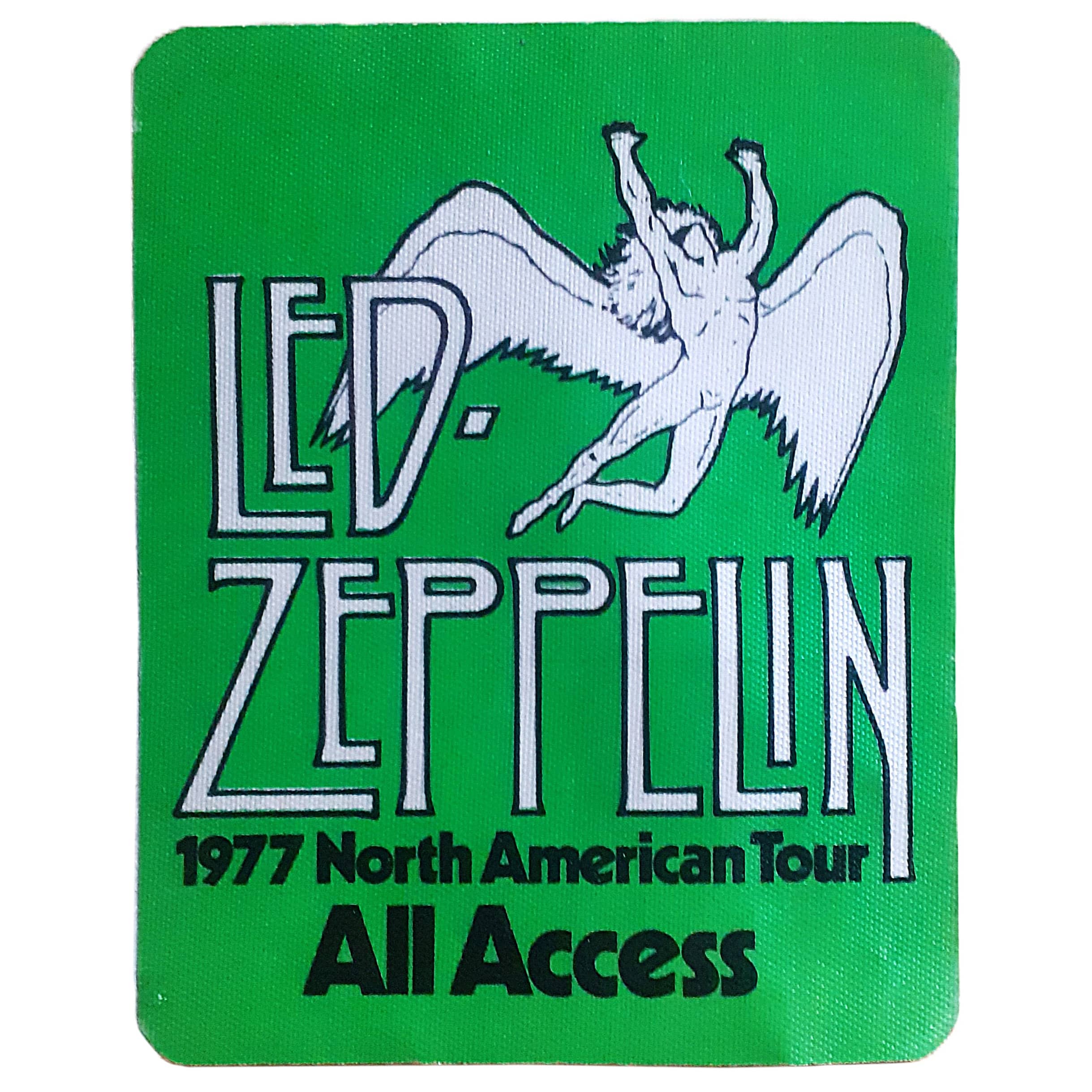 Concert Pass <br>1977 <br>Cloth All Access