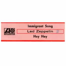 Immigrant Song (1970) <br>Jukebox Strip (Germany)