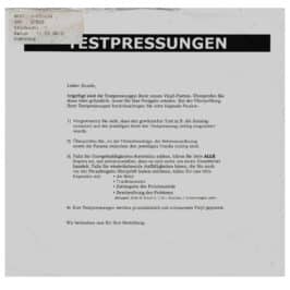 LP <br>Led Zeppelin <br>Germany (R1-535224) Test Pressing