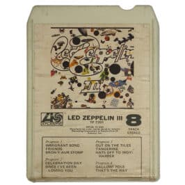 8-Track <br>Led Zeppelin III <br>USA (TP 7201)