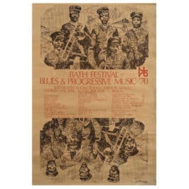 Concert Advertisement <br>1970.06.28 <br>Bath Festival, UK (Poster) #5