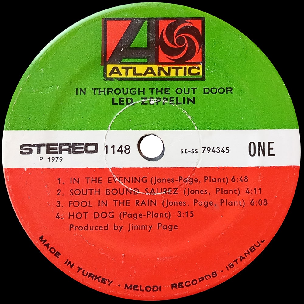 LP <br>In Through the Out Door <br>Turkey (st-ss 794345) - Image 3