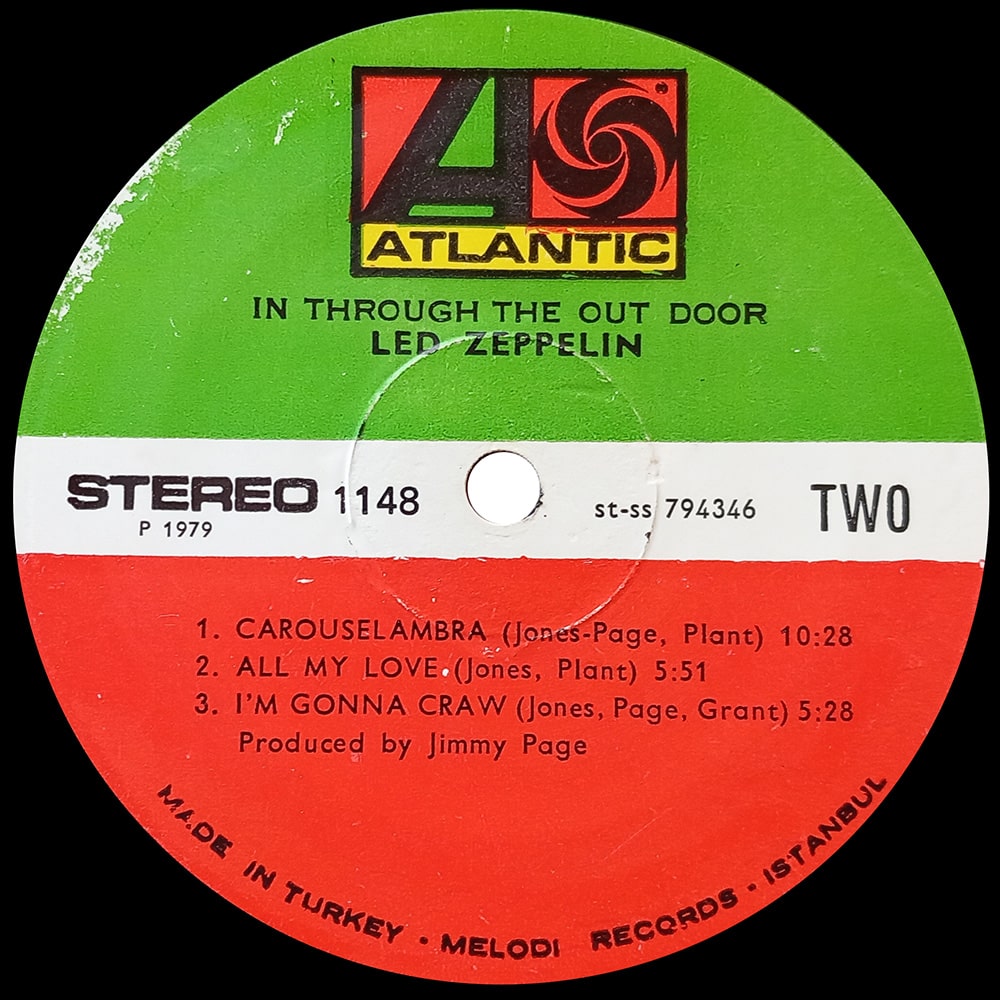 LP <br>In Through the Out Door <br>Turkey (st-ss 794345) - Image 4