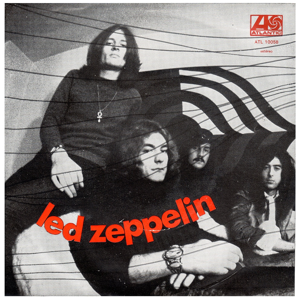 Single <br>Portugal (ATL 10058) <br>Whole Lotta Love / Living Loving Maid (#3)