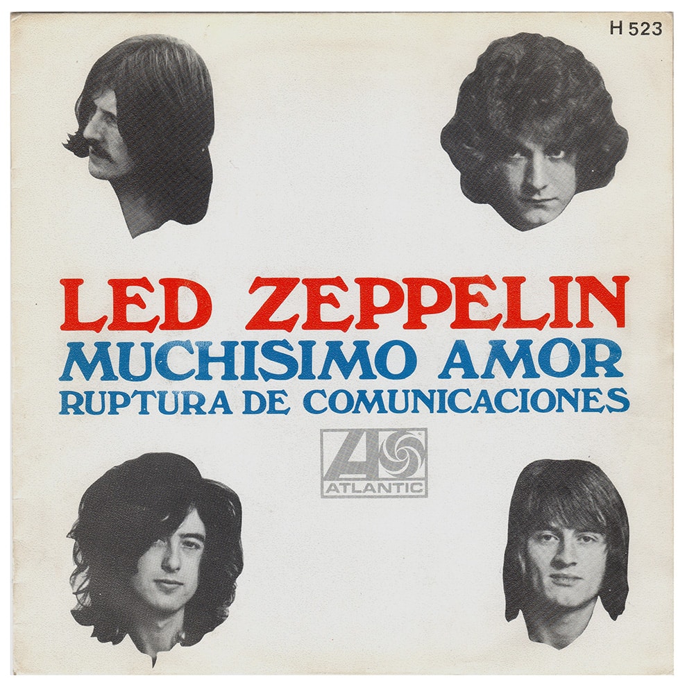 Single <br>Spain (H-523) <br>Whole Lotta Love / Communication Breakdown (#3)