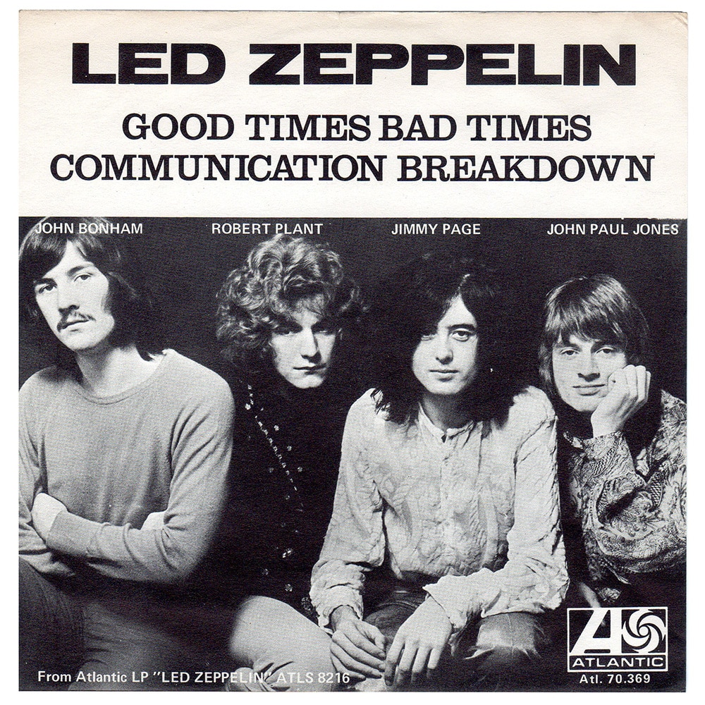 Single <br>Sweden (ATL.70.369) <br>Good Times Bad Times / Communication Breakdown (#2)