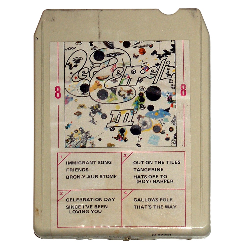 8-Track <br>Led Zeppelin III <br>USA (M 87201)