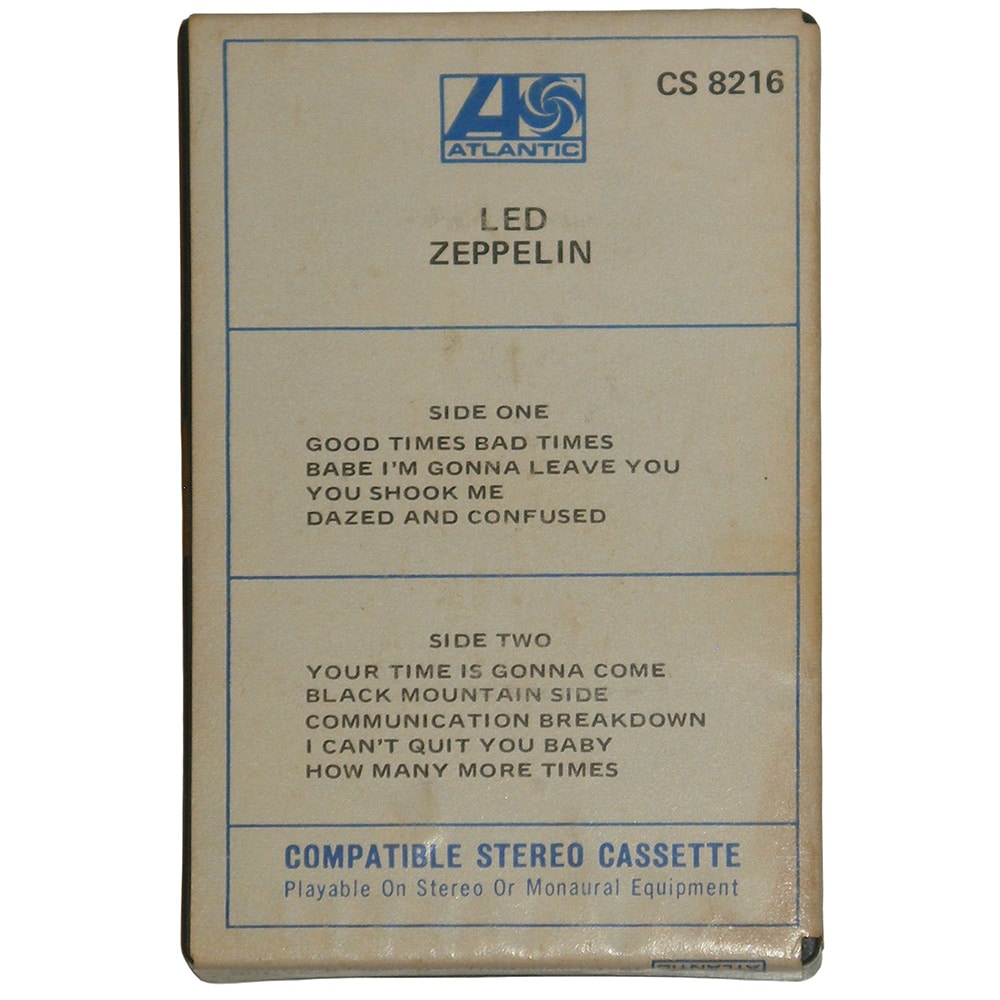 Cassette <br>Led Zeppelin <br>USA (CS 8216) #1 - Image 2