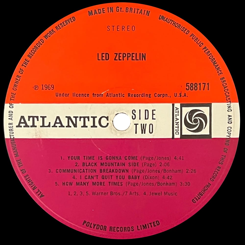 LP <br>Led Zeppelin <br>UK (588171) #06 - Image 4