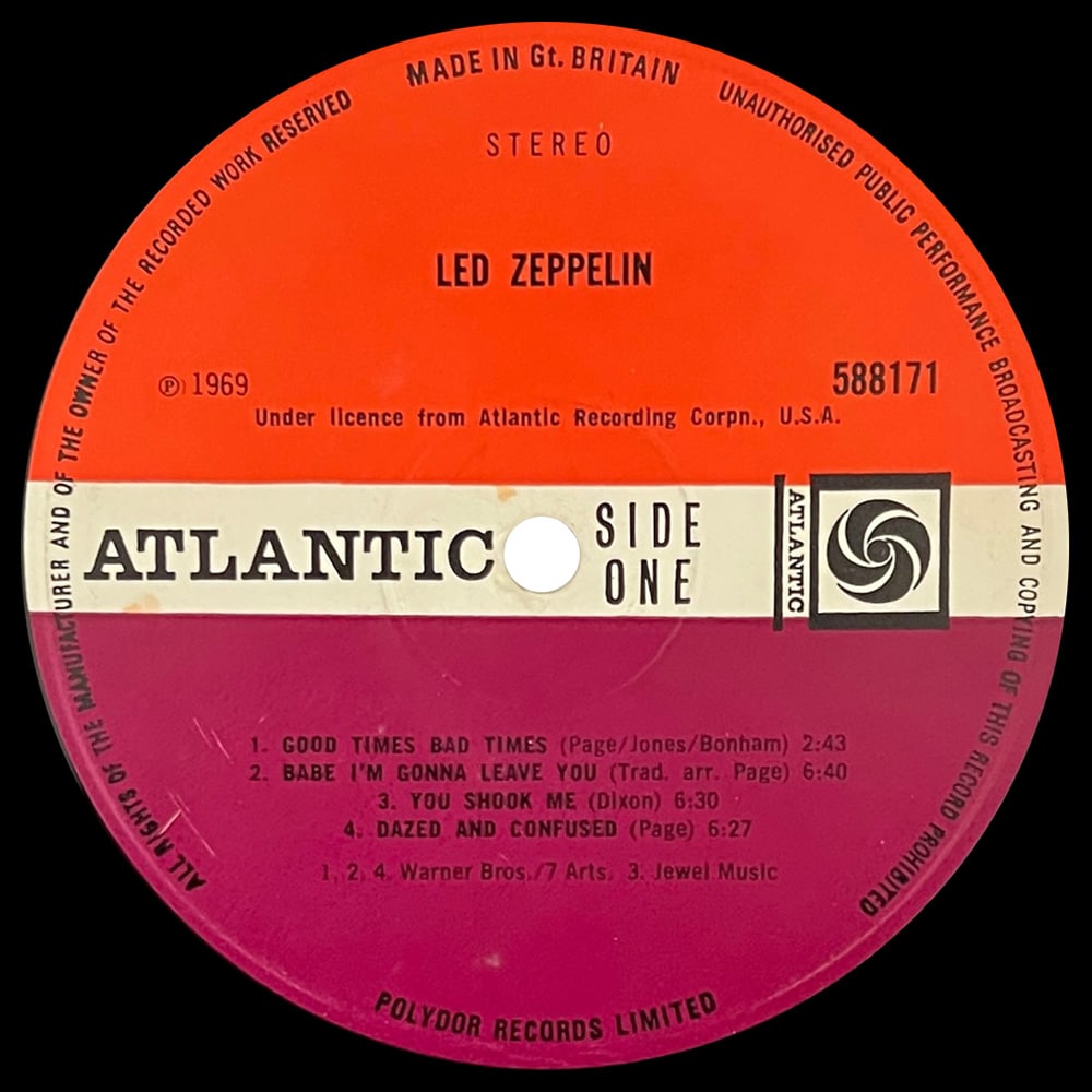 LP <br>Led Zeppelin <br>UK (588171) #09 - Image 3