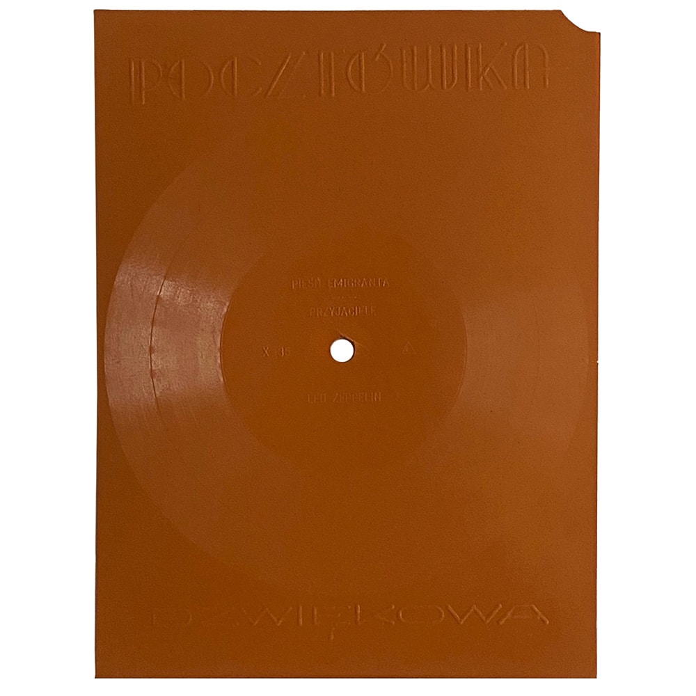 Flexi Disc <br>Poland (X-35) <br>Immigrant Song / Friends (#2)