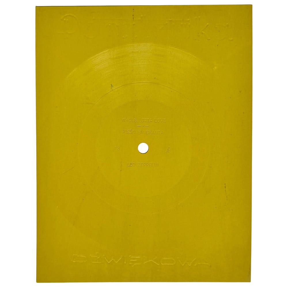 Flexi Disc <br>Poland (73) <br>Whole Lotta Love / Immigrant Song (#6)