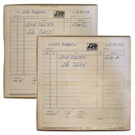 Reel-to-Reel <br>Houses of the Holy <br>SD 7255, Advanced Copy (USA)