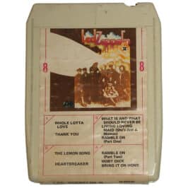 8-Track <br>Led Zeppelin II <br>USA (M 88336)