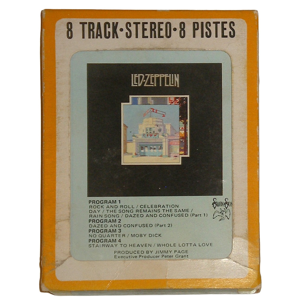 8-Track <br>The Song Remains The Same <br>Canada (8SSJ-201)