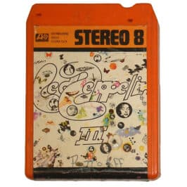 8-Track <br>Led Zeppelin III <br>Italy (AT 8 7201)