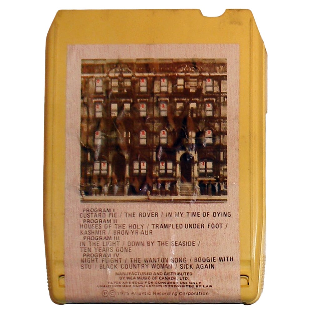 8-Track <br>Physical Graffiti <br>Canada (8SSJ 200)